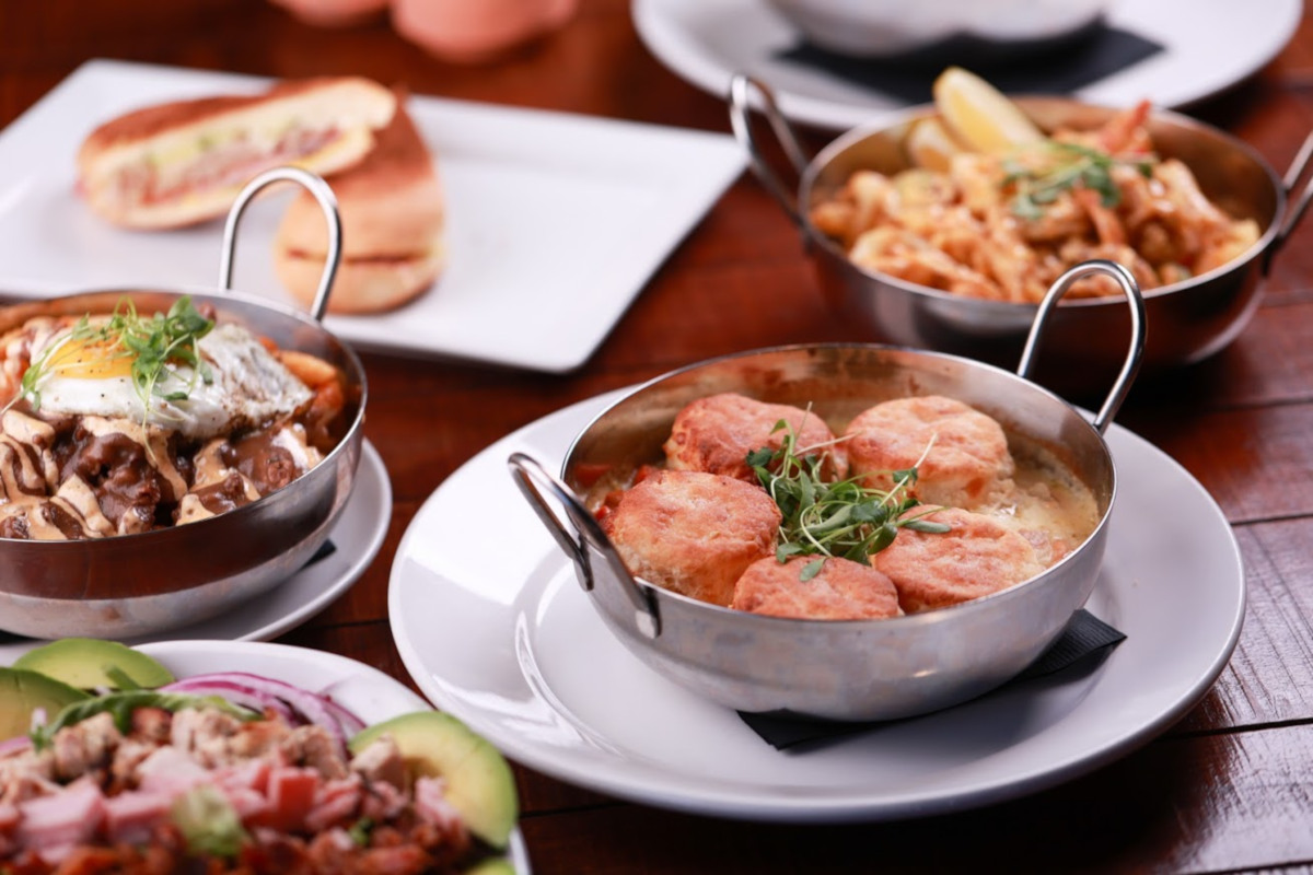 Group Shot, various dishes